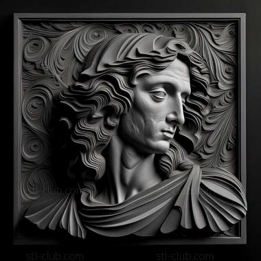 3D model sandro botticelli (STL)